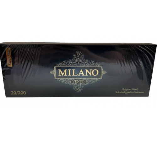 Купить Сигареты Milano Vento SS (Милано Венто Суперслим ) оптом
