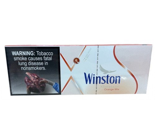 Купить Сигареты Winston XSpression Orange Mix ( Винстон Кнопка Манго Суперслим ) оптом