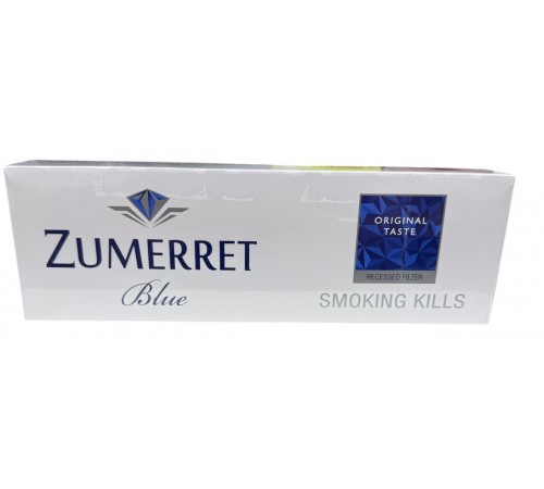 Купить Сигареты Zumerret Blue King Size ( Зумеррет Синий Кинг Сайз ) оптом